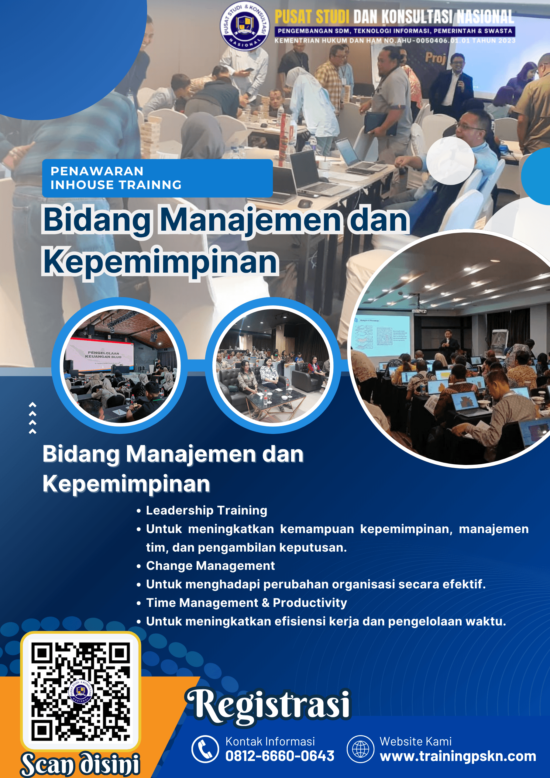 Pelatihan Inhouse Training Bidang Manajemen Dan Kepemimpinan 2025 Pelatihan Inhouse Training Bidang Manajemen Dan Kepemimpinan