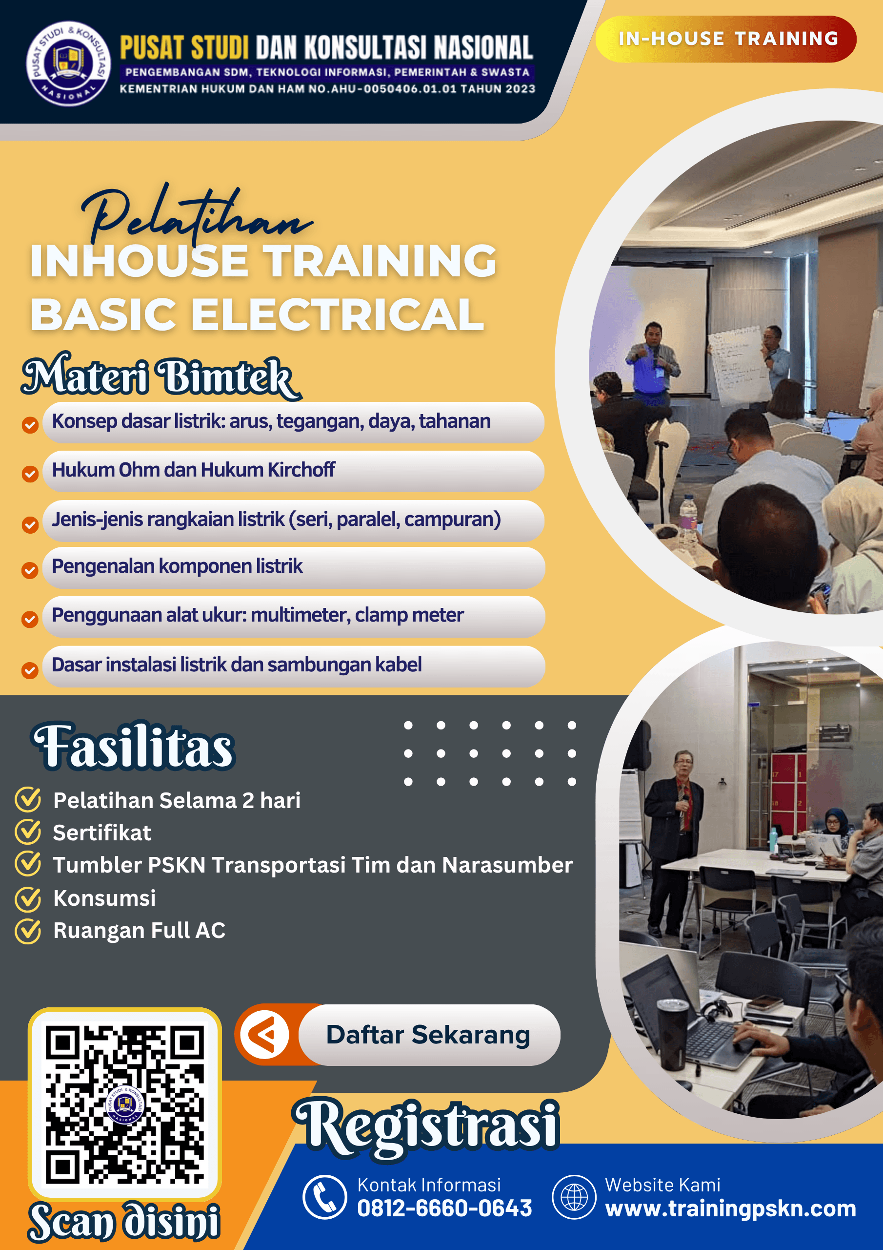 INHOUSE TRAINING BASIC ELECTRICAL INHOUSE TRAINING BASIC ELECTRICAL