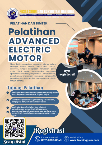 PELATIHAN ADVANCED ELECTRIC MOTOR