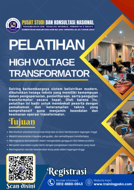 PELATIHAN HIGH VOLTAGE TRANSFORMATOR