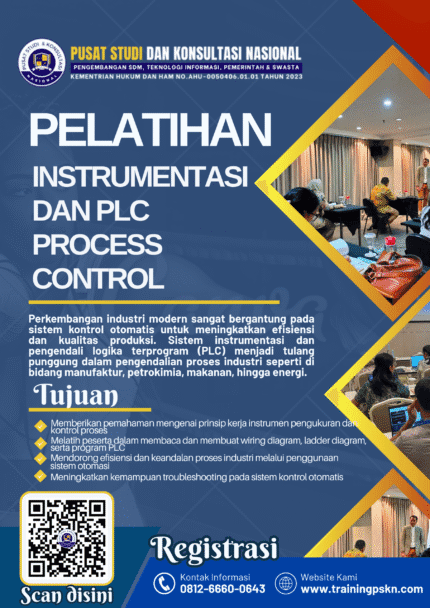 PELATIHAN INSTRUMENTASI DAN PLC