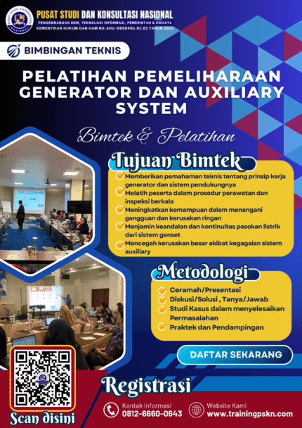 PELATIHAN PEMELIHARAAN GENERATOR