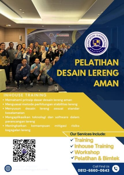 PELATIHAN DESAIN LERENG AMAN