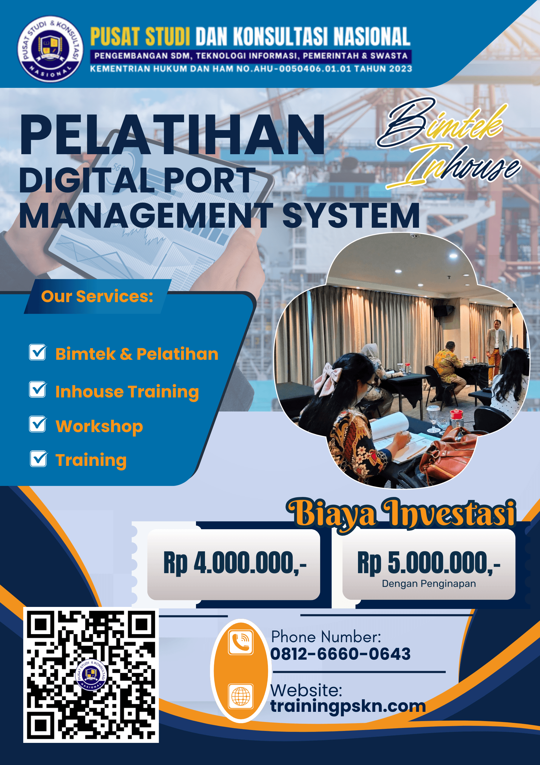 PELATIHAN DIGITAL PORT MANAGEMENT SYSTEM