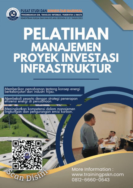 PELATIHAN MANAJEMEN PROYEK INVESTASI INFRASTRUKTUR