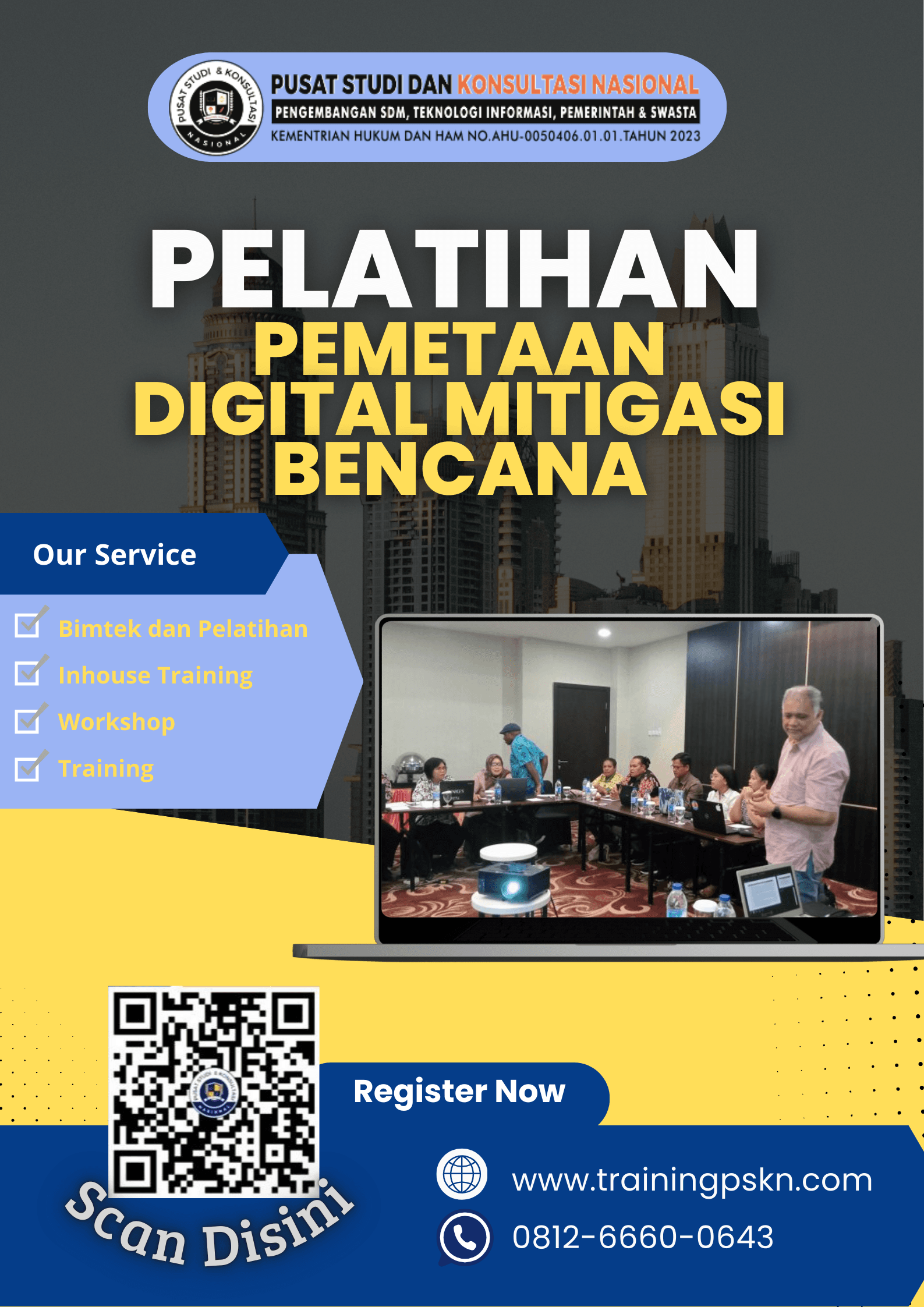 PELATIHAN PEMETAAN DIGITAL MITIGASI BENCANA