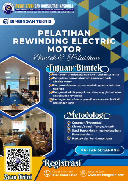 PELATIHAN Rewinding Electric Motor