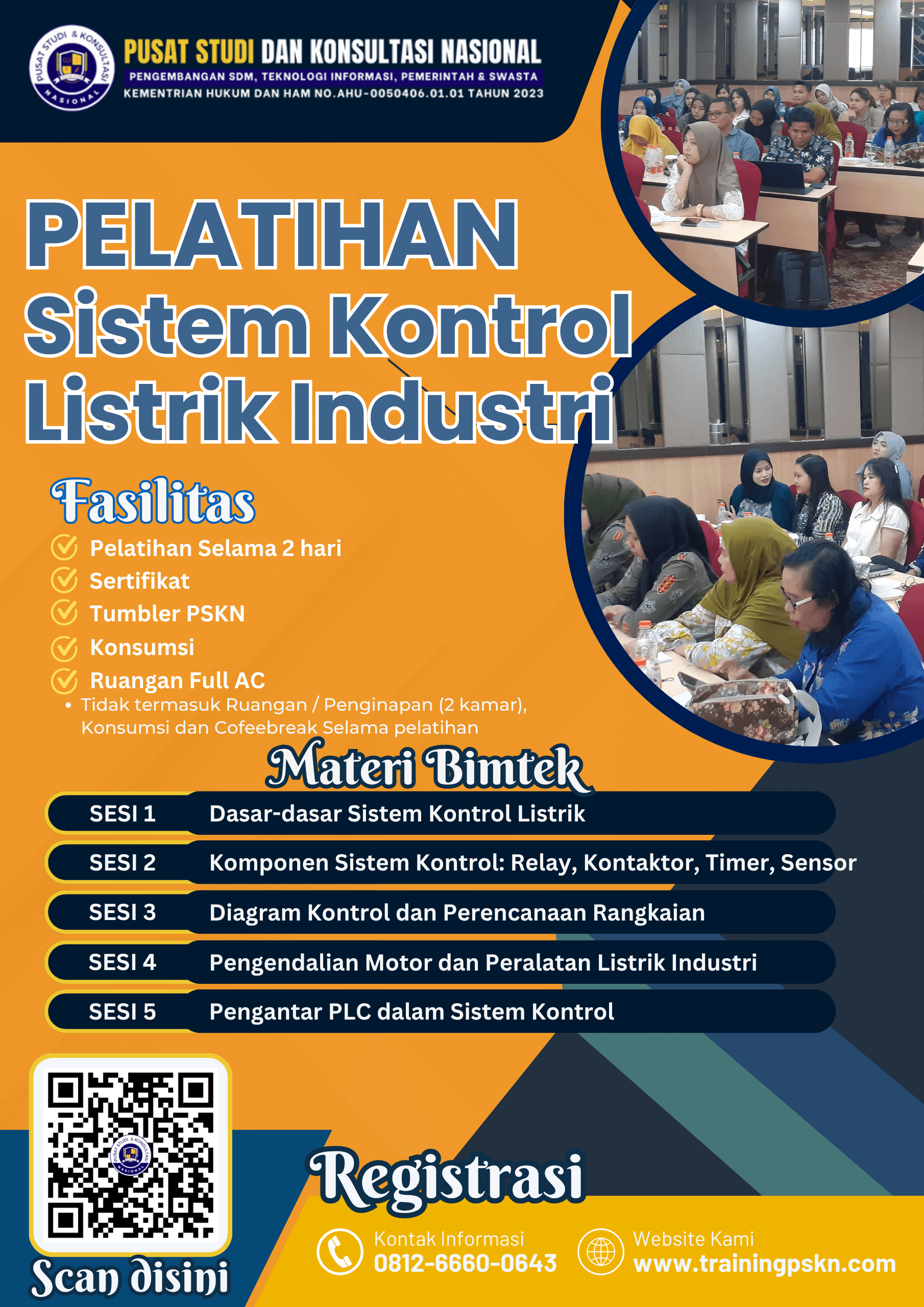 PELATIHAN Sistem Kontrol Listrik Industri PELATIHAN Sistem Kontrol Listrik Industri