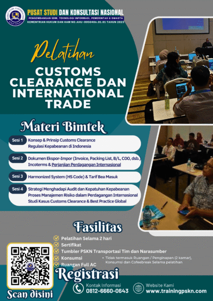 Pelatihan Customs Clearance dan International Trade
