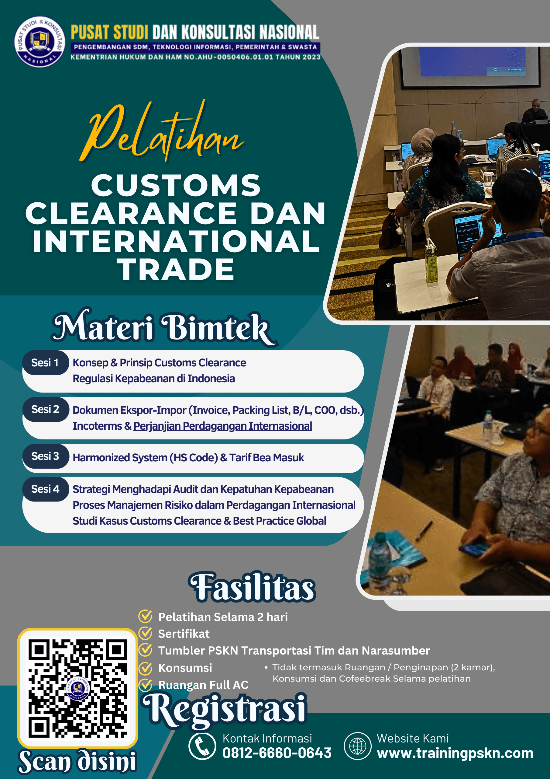 Pelatihan Customs Clearance dan International Trade Pelatihan Customs Clearance dan International Trade