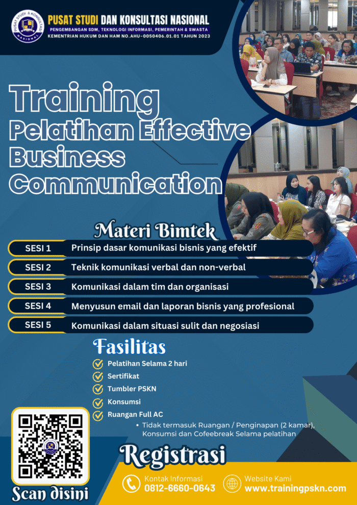 Pelatihan Effective Business Communication