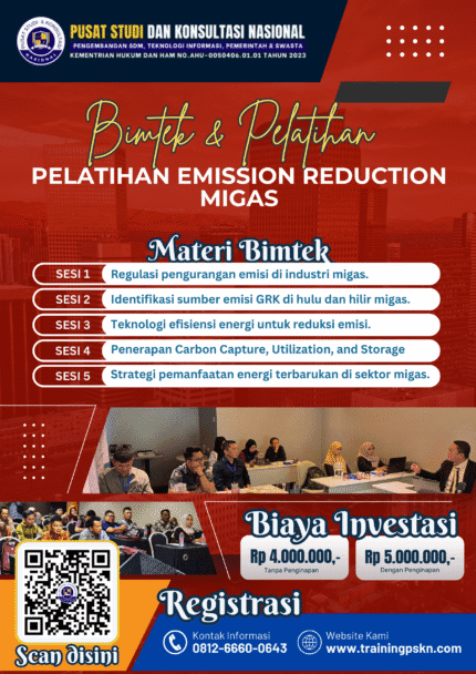 Pelatihan Emission Reduction Migas