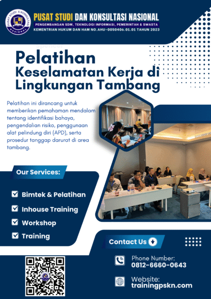 Pelatihan Keselamatan Kerja di Lingkungan Tambang