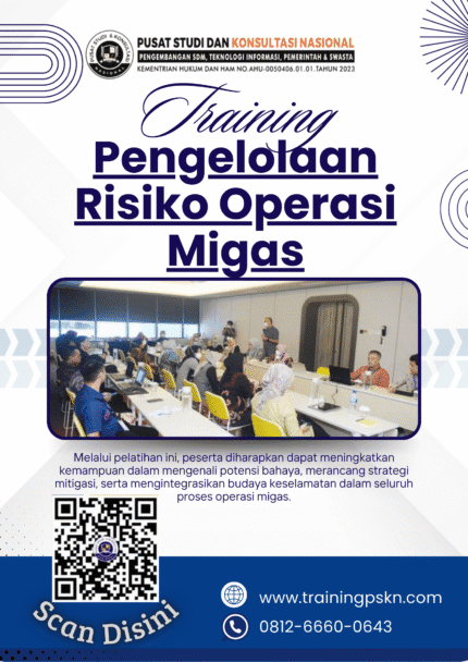Pelatihan Pengelolaan Risiko Operasi Migas