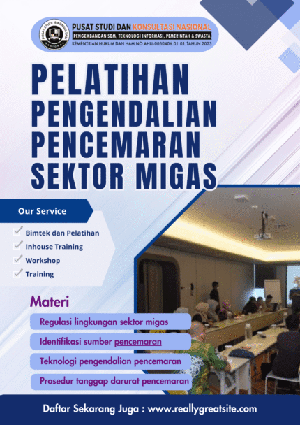 Pelatihan Pengendalian Pencemaran Sektor Migas
