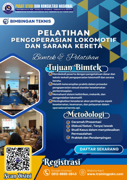 Pelatihan Pengoperasian Lokomotif dan Sarana Kereta