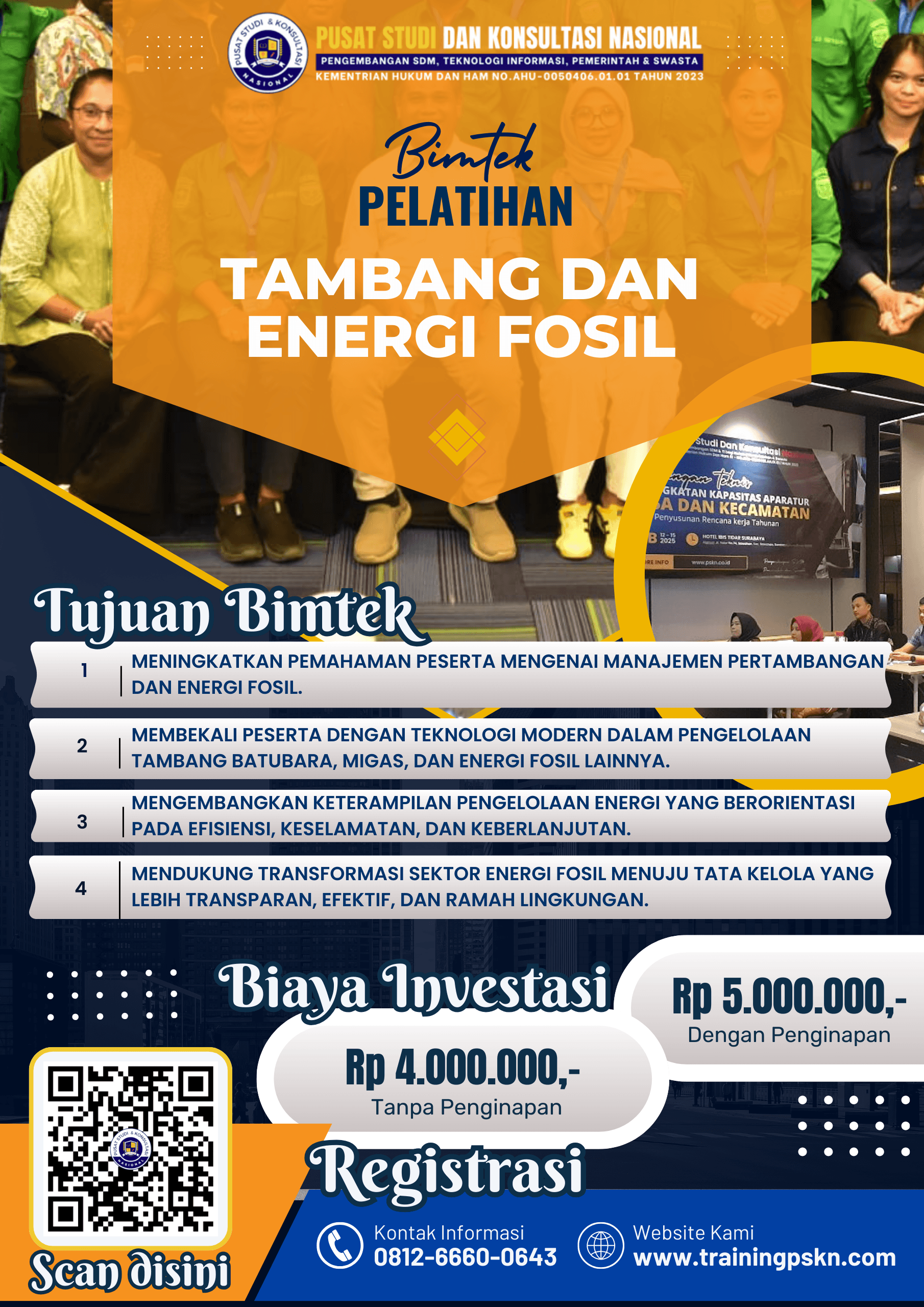 Pelatihan Tambang dan Energi Fosil