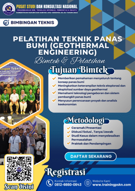 Pelatihan Teknik Panas Bumi (Geothermal Engineering)