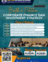 TRAINING CORPORATE FINANCE DAN INVESTMENT STRATEGY