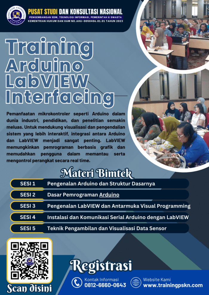 Training Arduino LabVIEW Interfacing - Training PSKN | Pelatihan ...