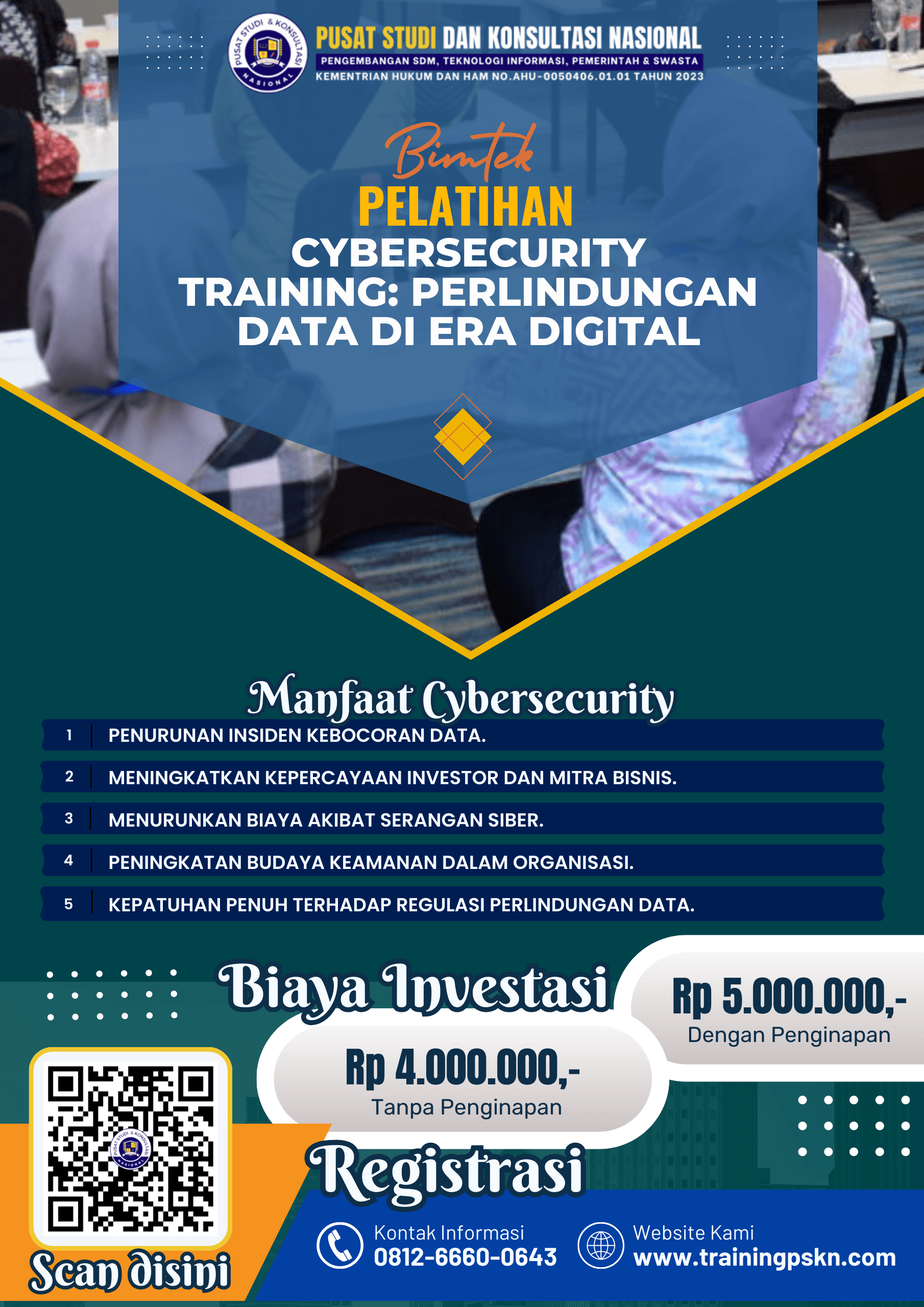 Cybersecurity Training Perlindungan Data di Era Digital
