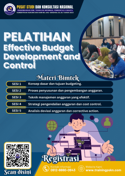 Pelatihan Effective Budget Development and Control