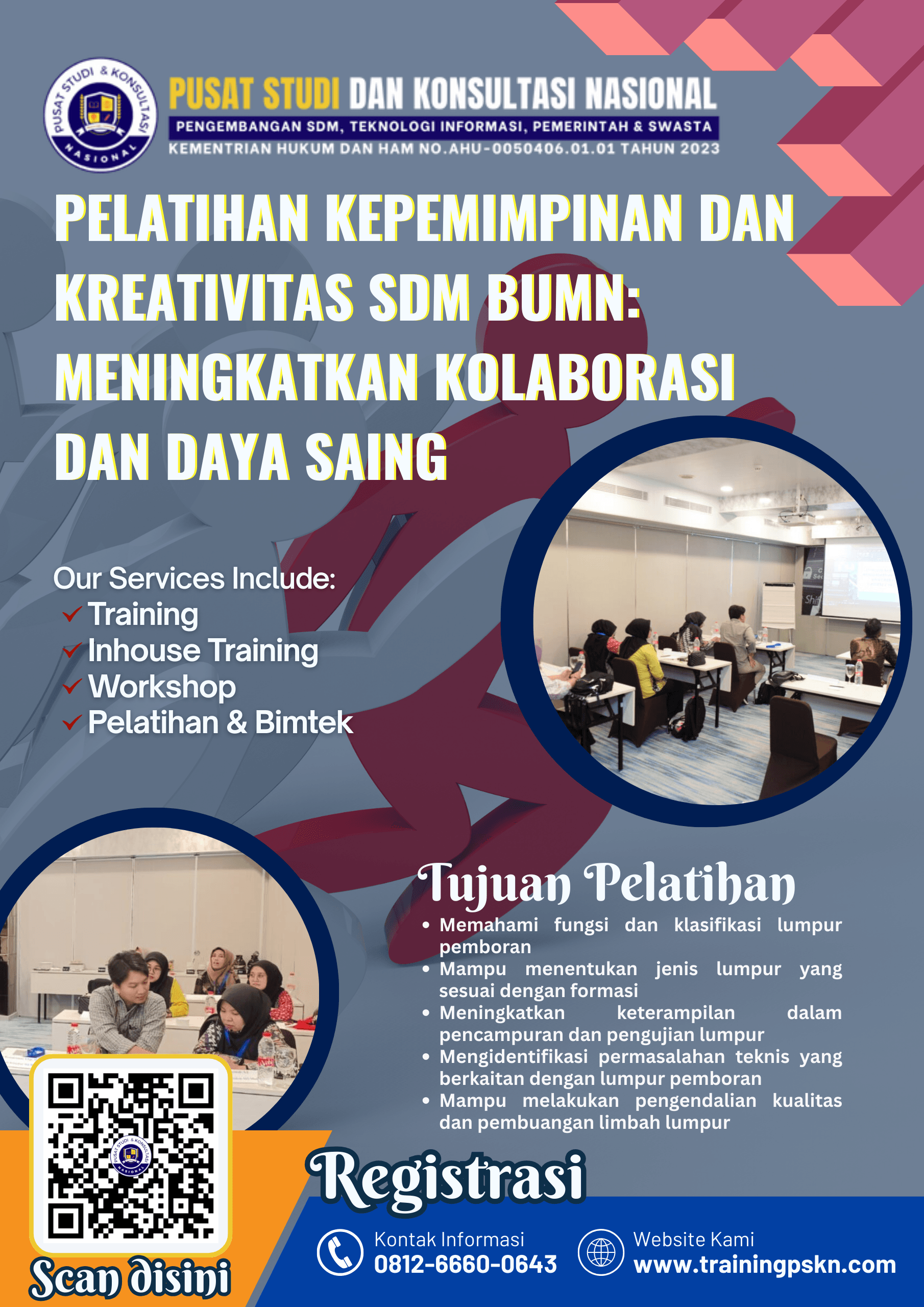 Pelatihan Kepemimpinan dan Kreativitas SDM BUMN Meningkatkan Kolaborasi dan Daya Saing