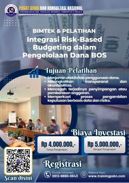 Integrasi Risk-Based Budgeting dalam Pengelolaan Dana BOS
