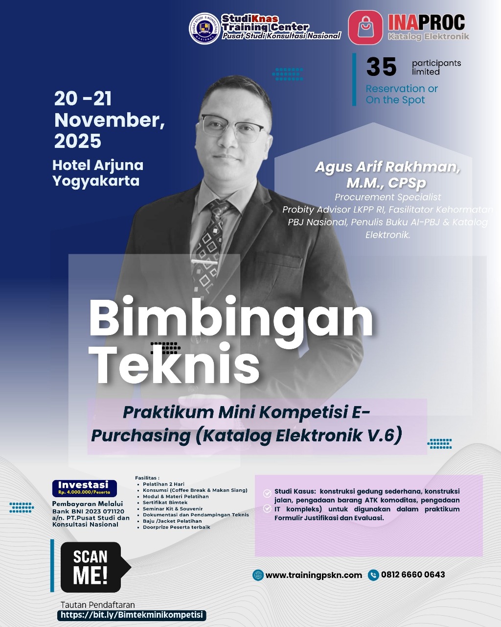 Bimtek Nasional: Praktikum Mini Kompetisi E-Purchasing (Katalog Elektronik Versi 6)