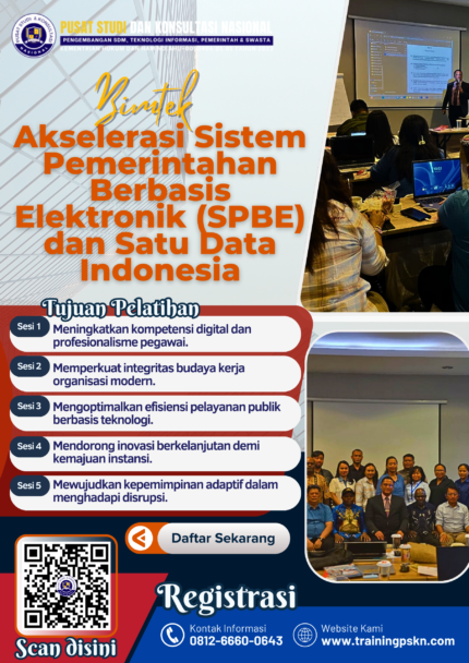 Bimbingan Teknis Akselerasi Sistem Pemerintahan Berbasis Elektronik (SPBE) dan Satu Data Indonesia