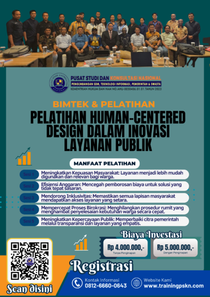 Pelatihan Human-Centered Design dalam Inovasi Layanan Publik