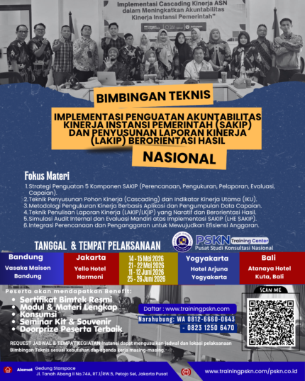 Strategi Penguatan SAKIP dan Penyusunan LAKIP Berorientasi Hasil Melalui Cascading Kinerja ASN