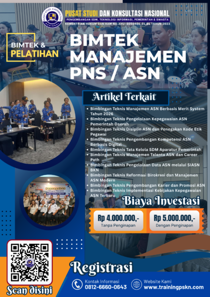 Bimbingan Teknis Pengembangan Karier dan Promosi ASN