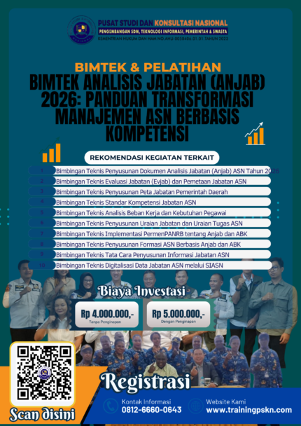 Bimbingan Teknis Penyusunan Dokumen Analisis Jabatan (Anjab) ASN Tahun 2026 (salin)