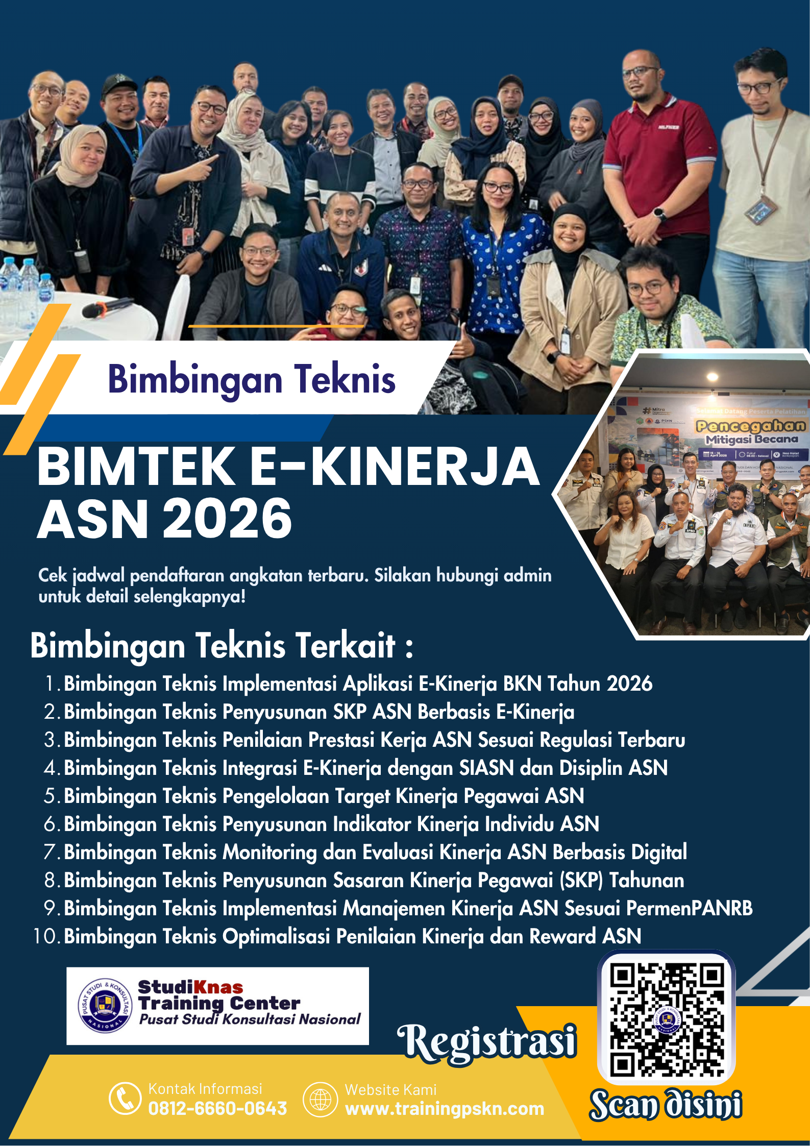 Bimtek Penyusunan SKP ASN Berbasis E-Kinerja 2026