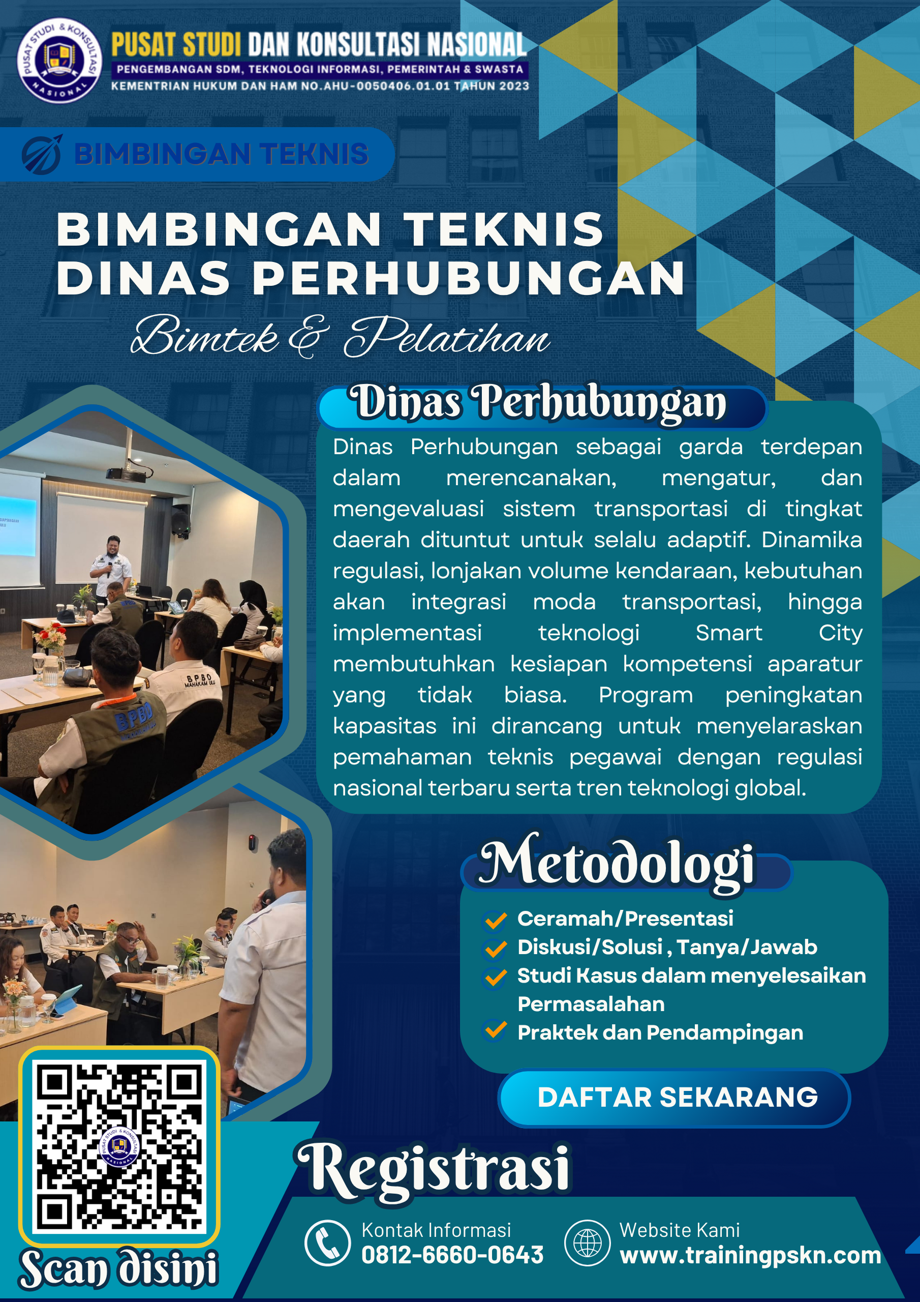 bimbingan teknis penyusunan dokumen Andalalin berbasis aplikasi