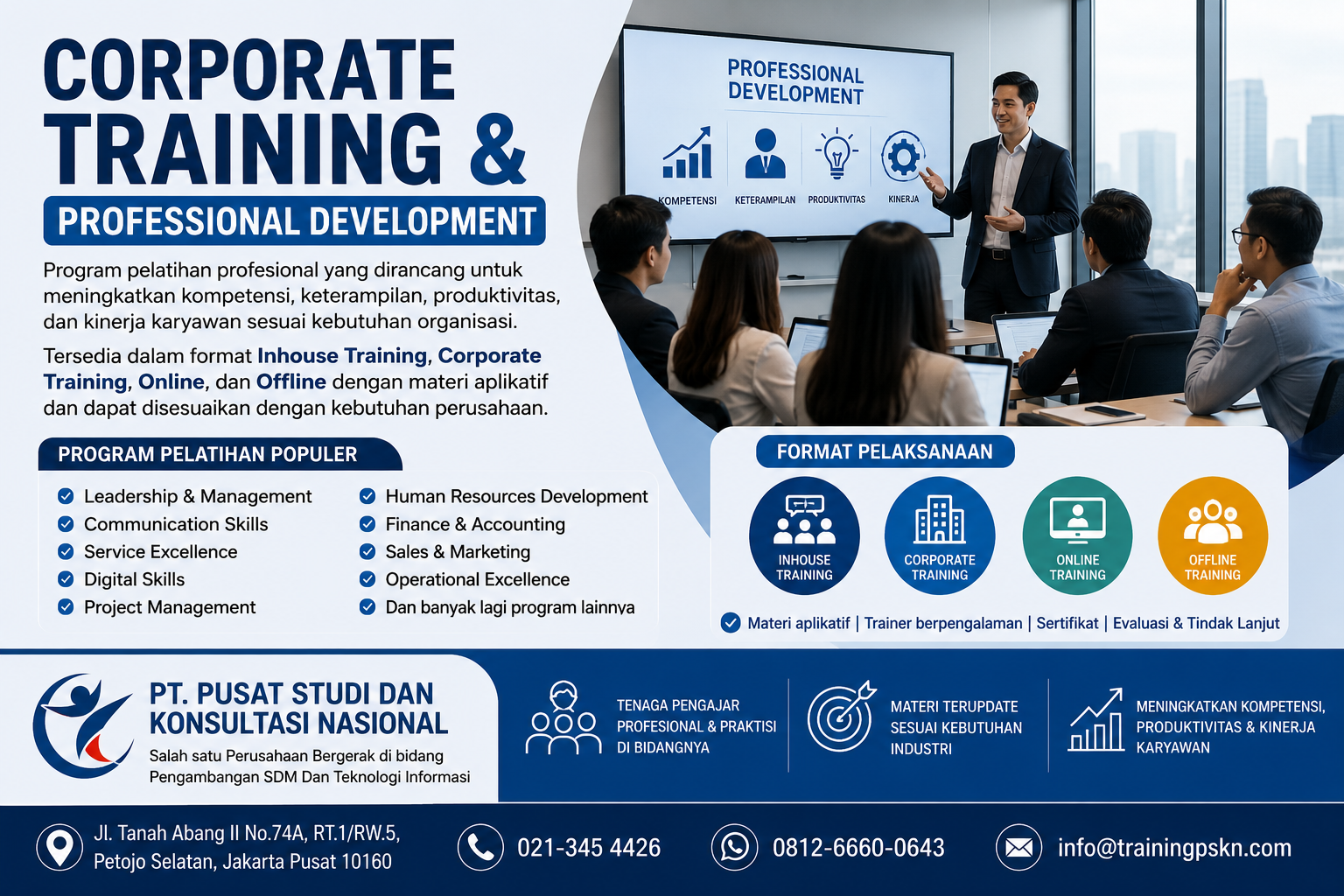 Corporate Training & Professional Development