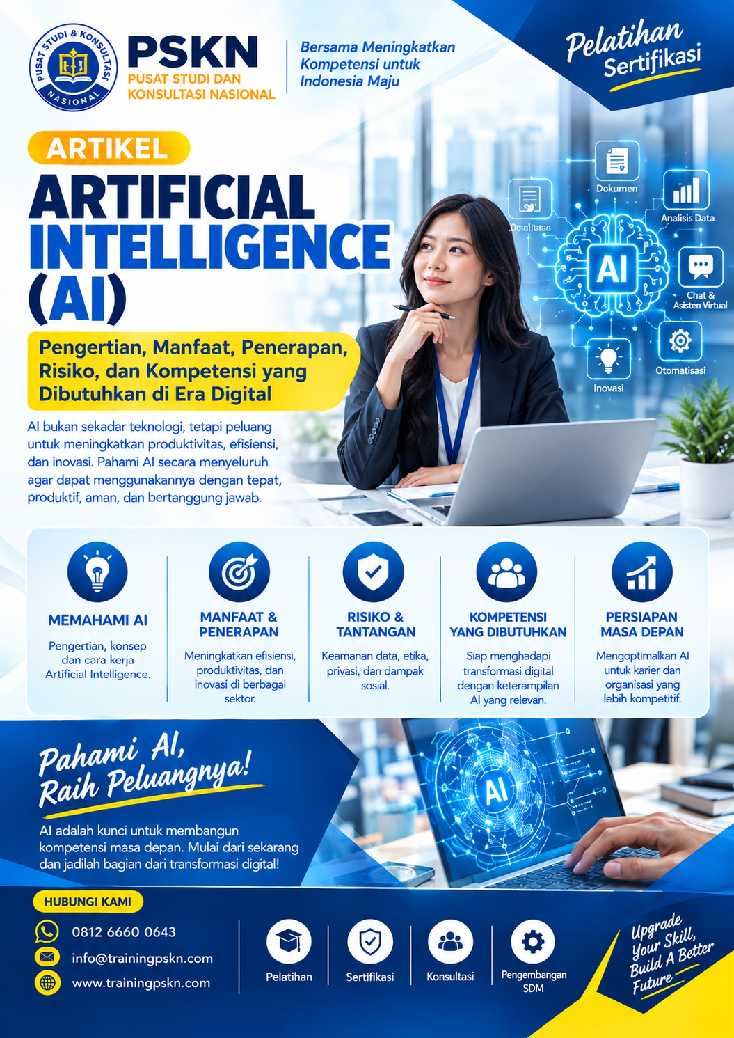 Artificial Intelligence Pengertian, Manfaat, Penerapan, dan Kompetensi AI di Era Digital