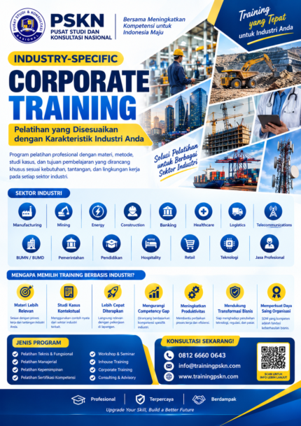 Industry-Specific Corporate Training: Panduan Lengkap Pengembangan Kompetensi SDM Sesuai Kebutuhan Industri