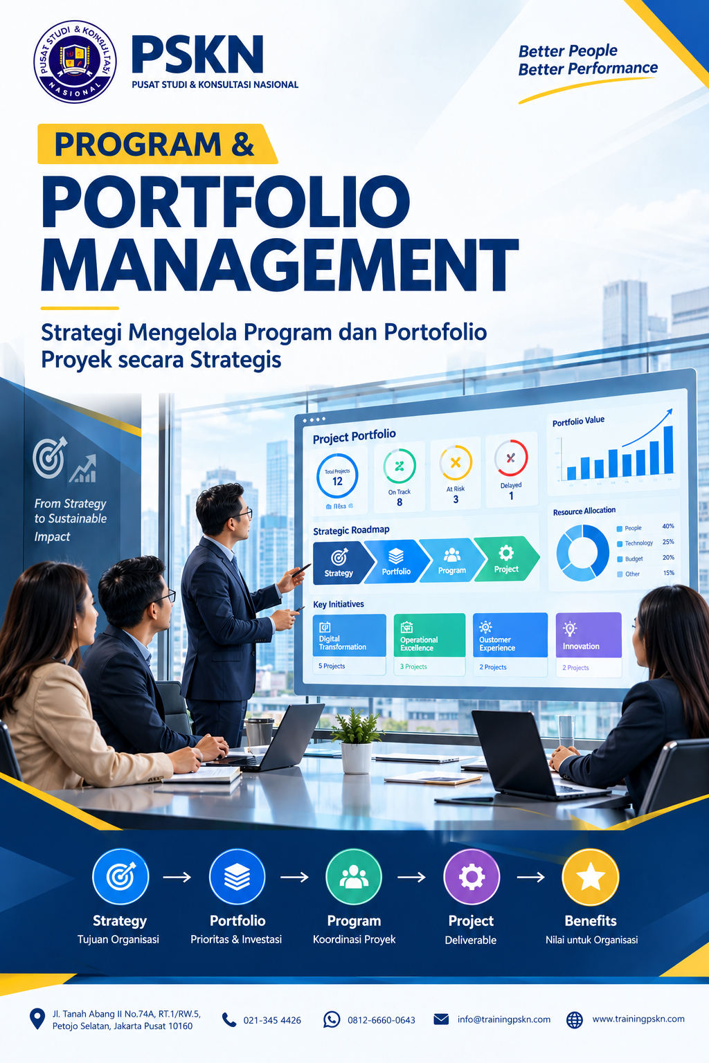 Program & Portfolio Management Program & Portfolio Management: Strategi Mengelola Program dan Portofolio Proyek secara Strategis - Gambar 1