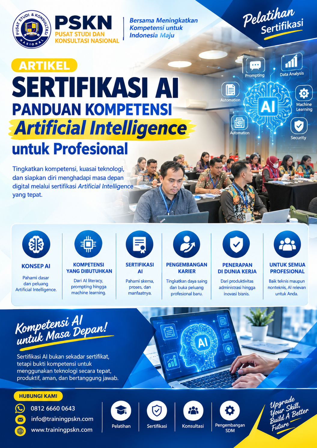 Sertifikasi AI Panduan Kompetensi Artificial Intelligence untuk Profesional Sertifikasi AI: Panduan Kompetensi Artificial Intelligence untuk Profesional - Gambar 1