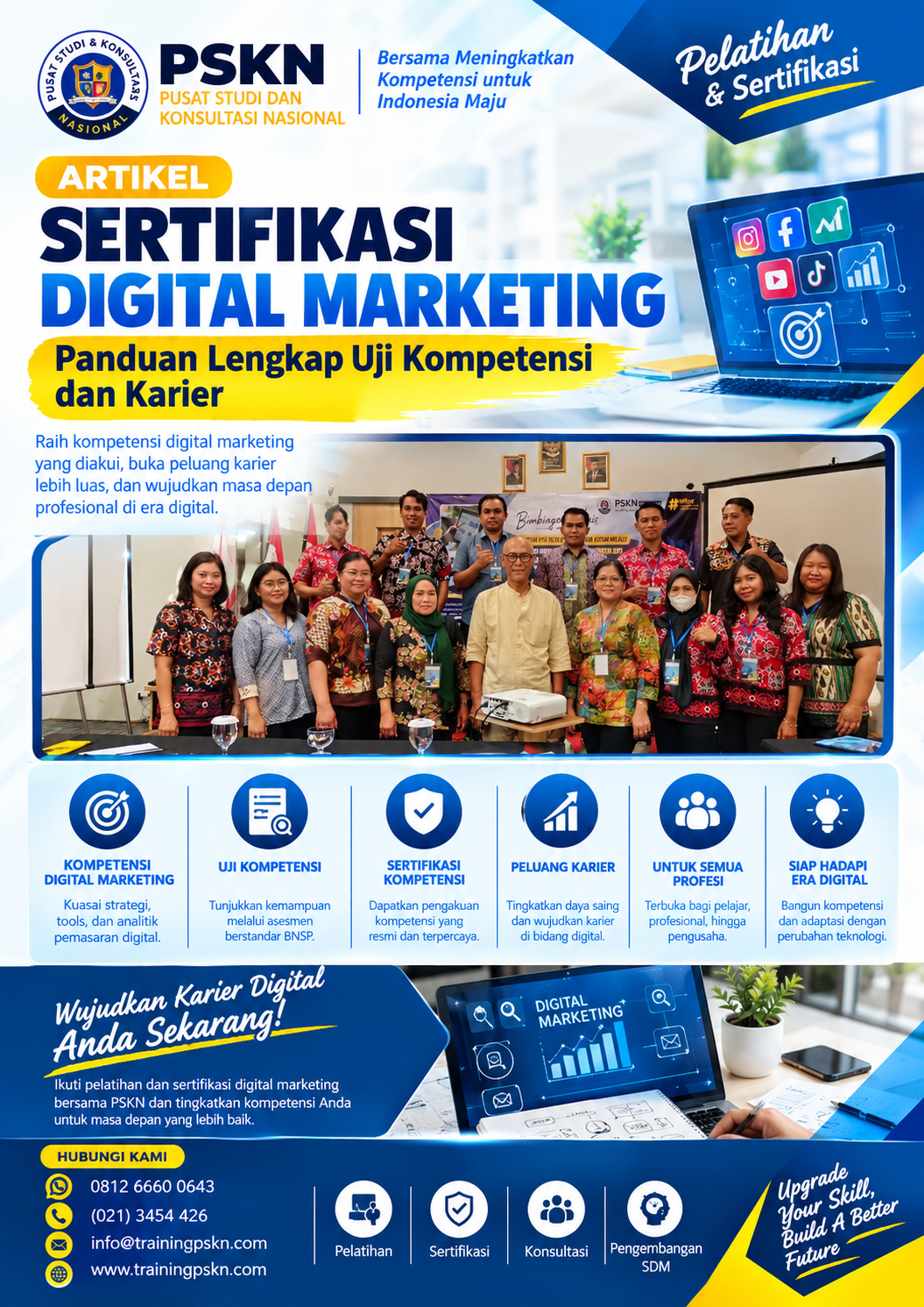 Sertifikasi Digital Marketing Panduan Lengkap Uji Kompetensi dan Karier Sertifikasi Digital Marketing: Panduan Lengkap Uji Kompetensi dan Karier - Gambar 1