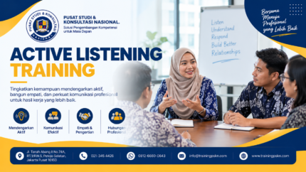 Active Listening Training: Meningkatkan Kemampuan Mendengarkan Aktif dan Komunikasi Profesional