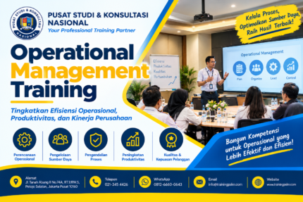 Operational Management Training: Strategi Meningkatkan Efisiensi Operasional dan Produktivitas Perusahaan